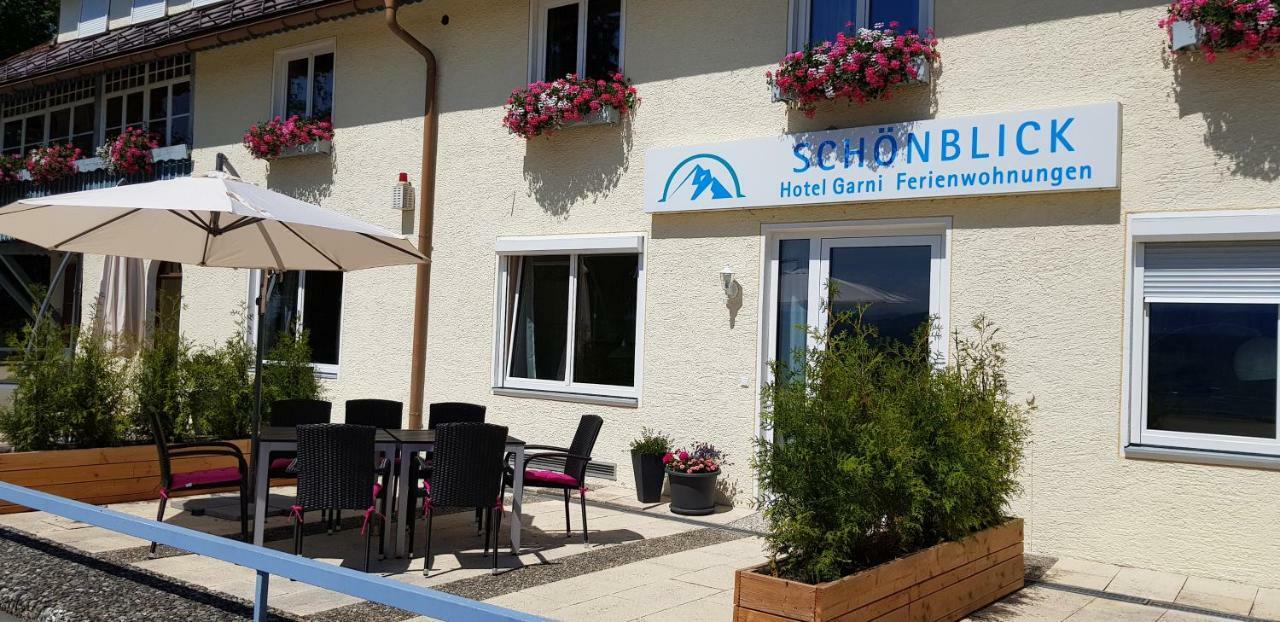 Schoenblick Hotel Garni Ferienwohnungen Lindenberg im Allgau Exterior photo